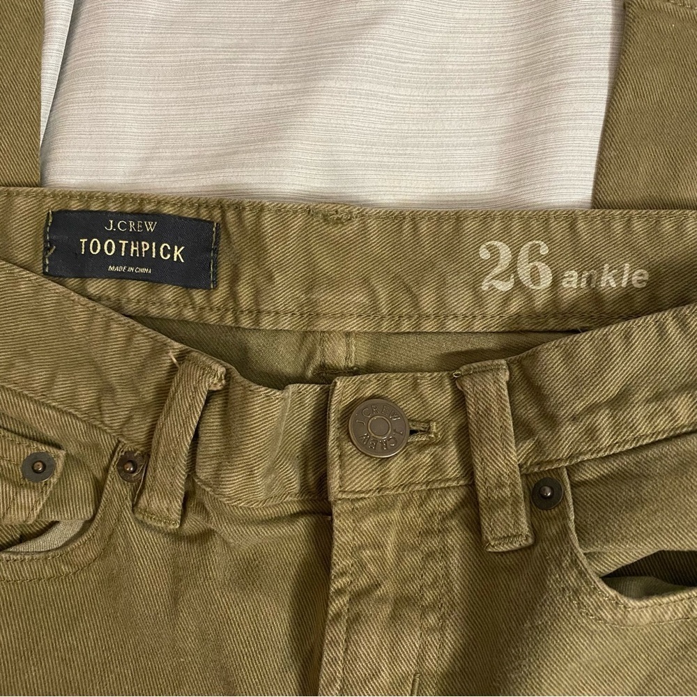 J.Crew Casual Ankle Pants Size 26 - Picture 3 of 6